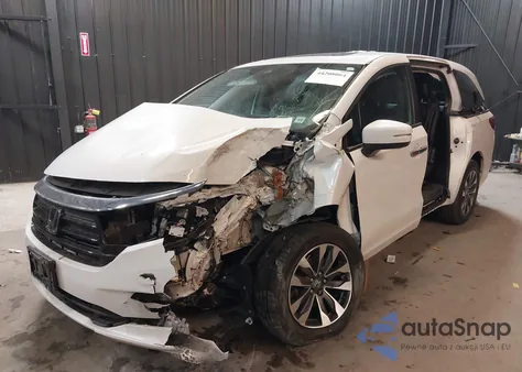 2023 Honda Odyssey Ex-L z USA, uszkodzony, nr VIN 5FNRL6H6XPB020827